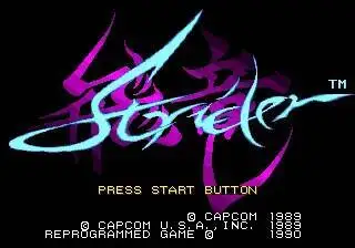 Strider 16Bit Md Ga…