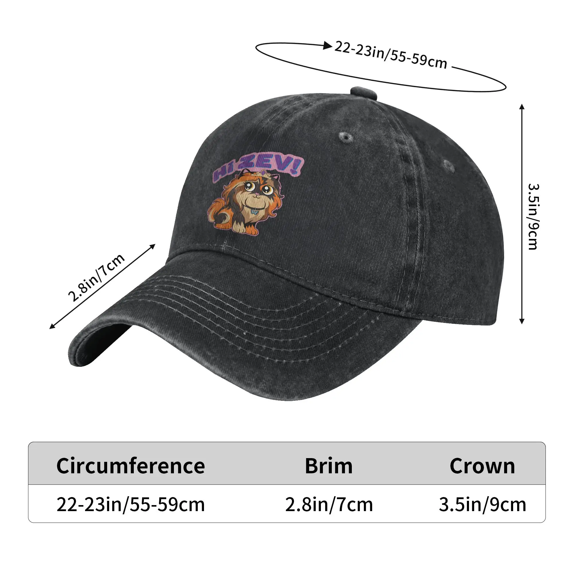 Dungeon Crawler Carl Casual Baseball Cap Summer Hi Zev! Trucker Hat Sun Visor Outdoor Snapback Cap Female Male Baseball Caps