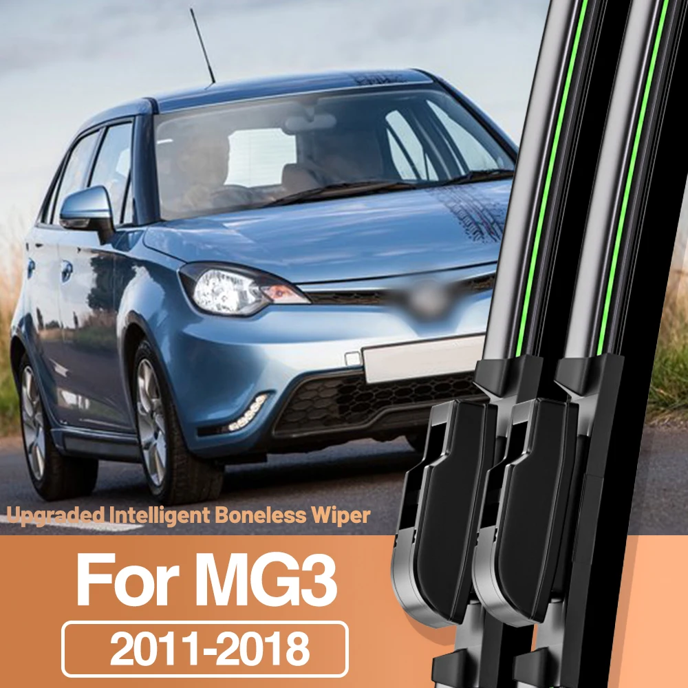 

2pcs For MG 3 MG3 2011-2018 Front Windshield Wiper Blades Windscreen Window Accessories 2012 2013 2014 2015 2016 2017