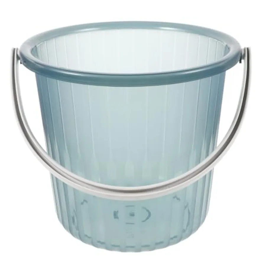 

3 Gallon Plac Water et wi Handle Transparent Porble Water Storage Pail for Home BainCar WashinOutdoor Cleaninand Garing