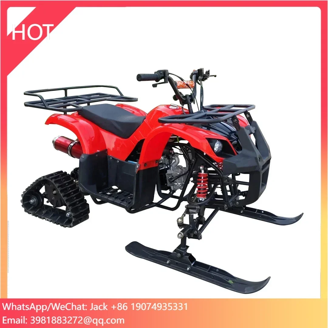 

Snowmobile Motorcycle Sled Crawler Adult Four-wheeled Reverse Gear Snowmobile