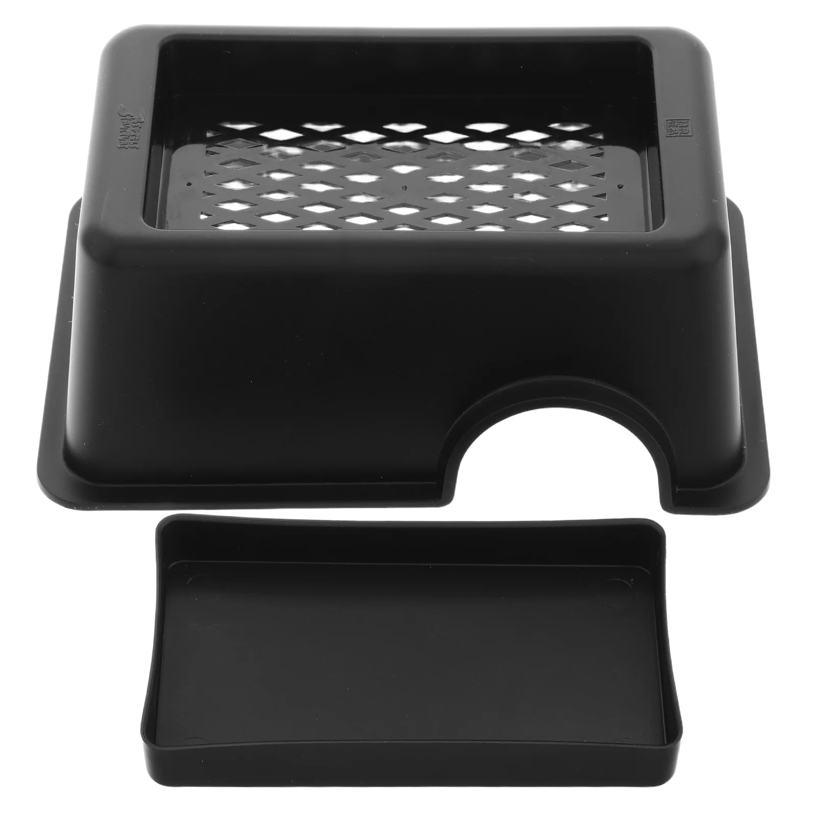 

Reptile Hideout Box Large Plastic Reptile Cave for Lizards Snakes Terrarium Accessories Easy to Clean Habitat Enhances