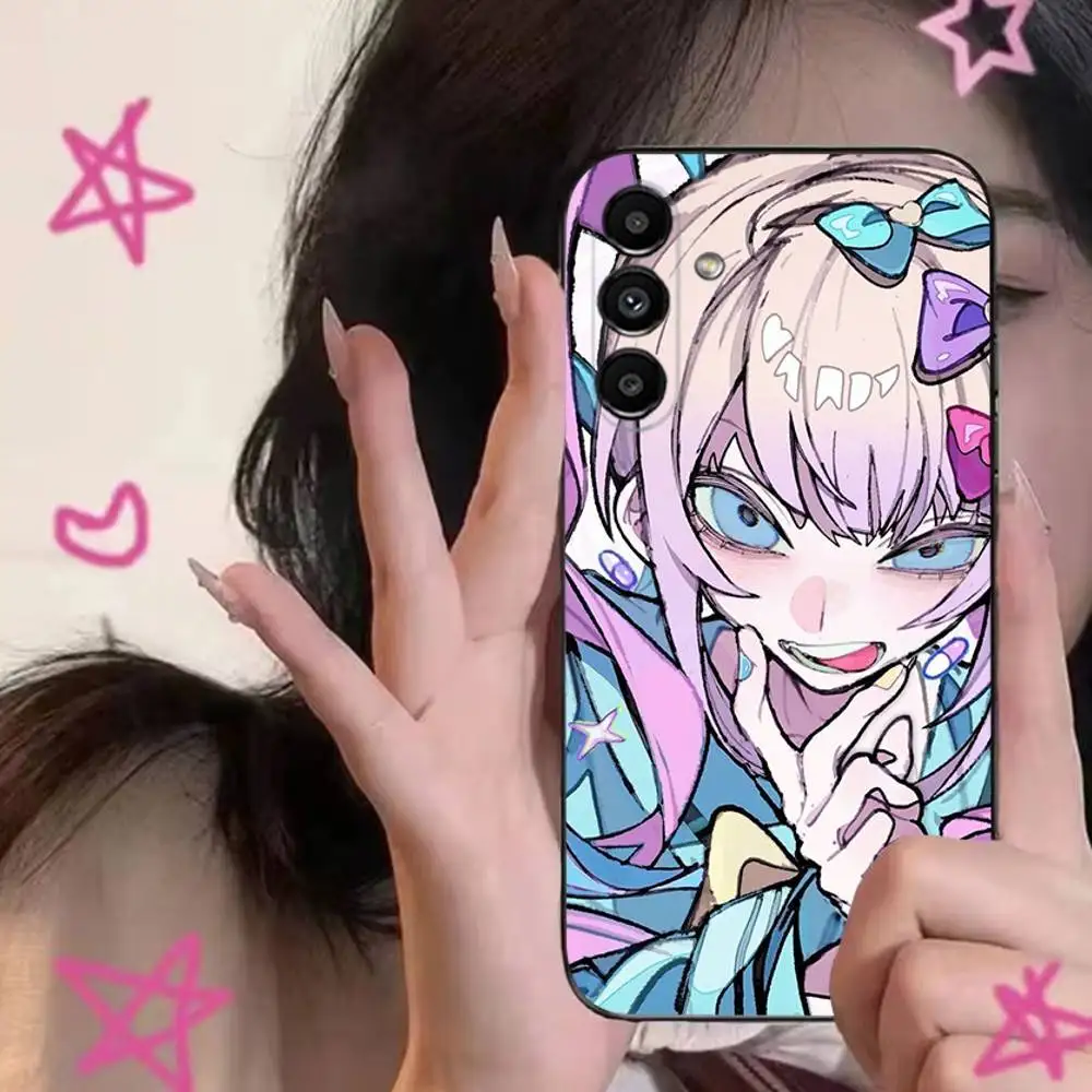 Чехол для телефона NEEDY GIRL OVERDOSE для Samsung S24, S21, S22, S23, S30, Ultra, S20, Plus, Fe, Lite, Note, 10,9,5G, черный мягкий чехол