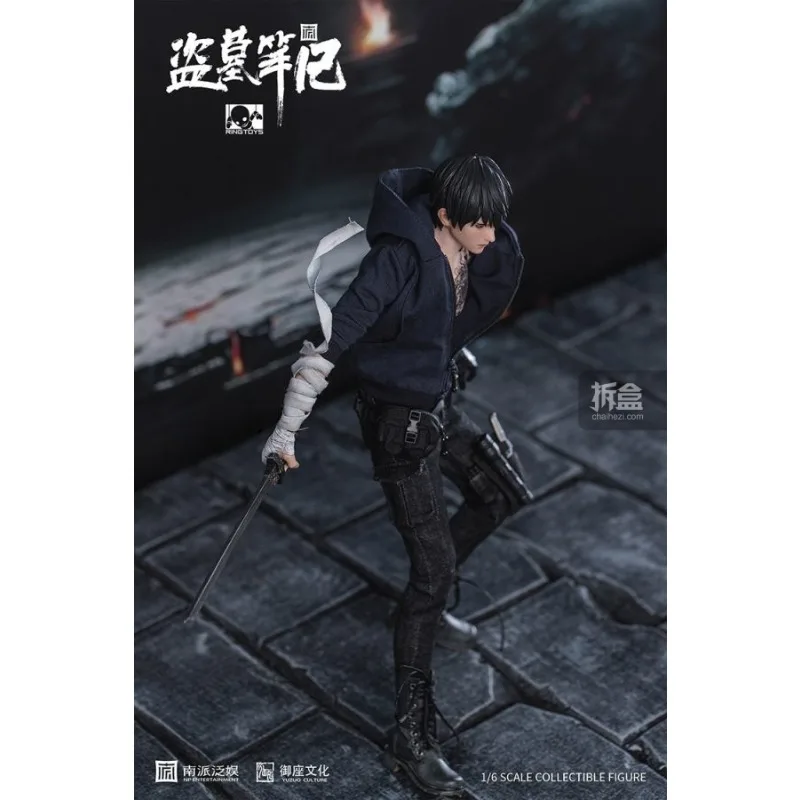 RINGTOYS Originele 1/6 Grave Robbing Notes Zhang Qiling beweegbare pop 12 inch afgewerkt model beweegbaar gewrichtsmodelcollectieornament