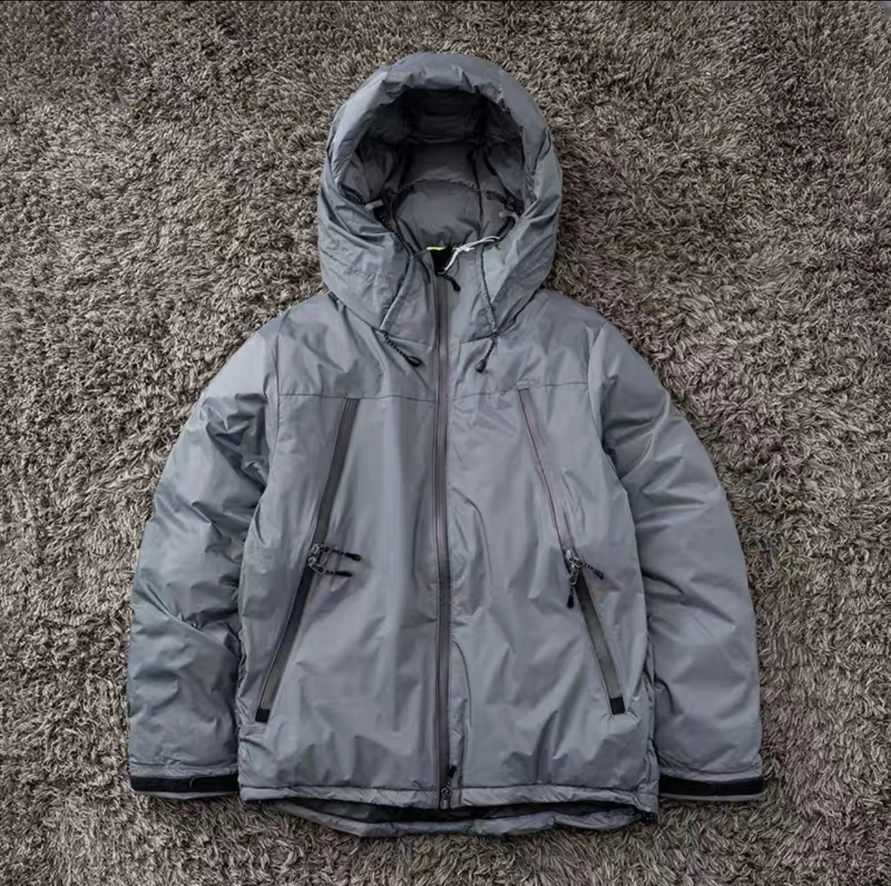 

Мужская зимняя пуховая куртка NANXA с капюшоном, водонепроницаемая, теплая, для города, повседневная, с защитой от катышков