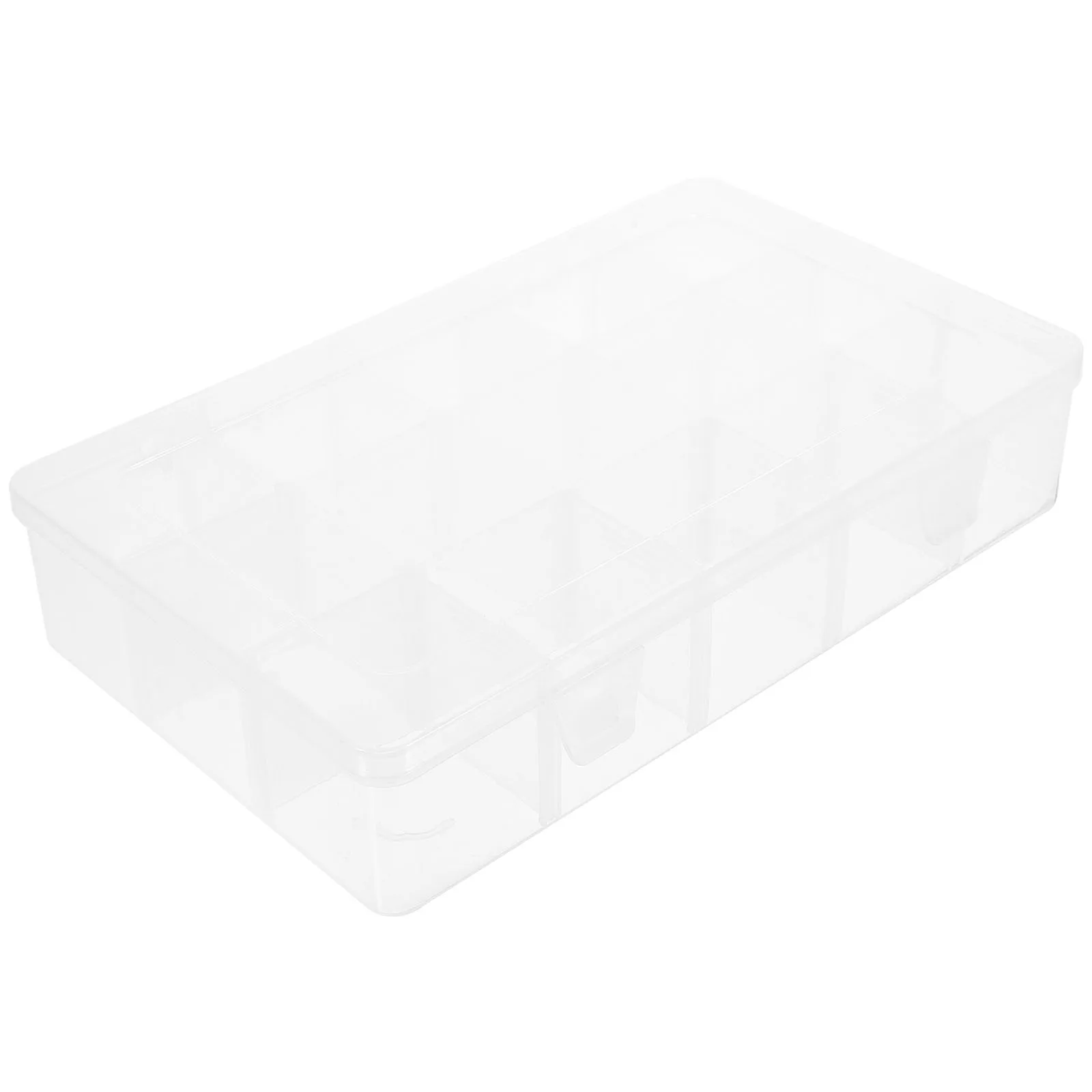 

15 Grid Transparent Storage for Hardware Accessories Beads Electronic Components ganizer Compact Size Detachable