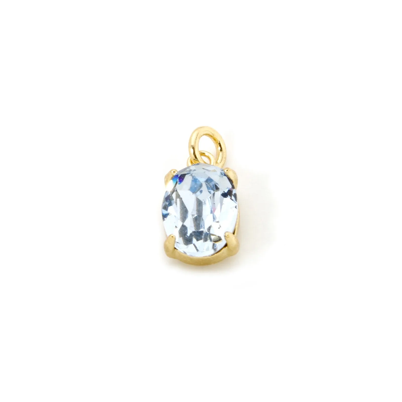 2 stücke Messing Charms Gold Farbe Geometrische Quadrat Herz Rechteck Mit Glas Cabochons Anhänger DIY Frauen Halskette Ohrringe Schmuck – Detail 2