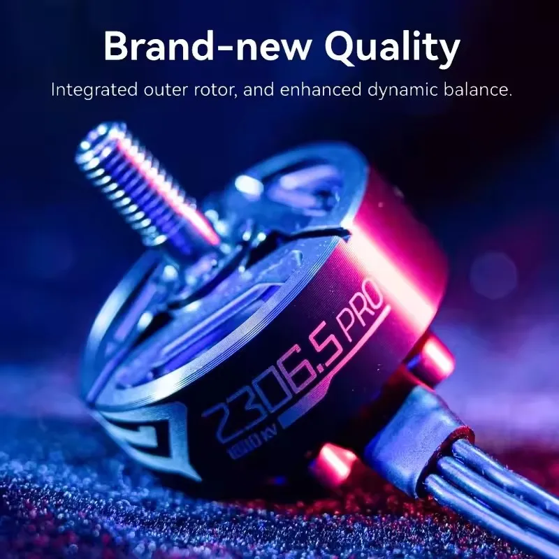 SpeedyBee BeeStorm 2306.5 PRO 1880KV moteur sans balais 12N14P FPV moteur pour Mario5 FPV course Freestyle quadrirotor Drone pièces RC