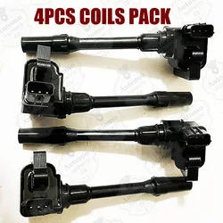 4PCS H6T12471A Ignition Coil For Mitsubishi Lancer Mirage Eclipse Pajero DION SPACE WAGON COLT IV MD362913