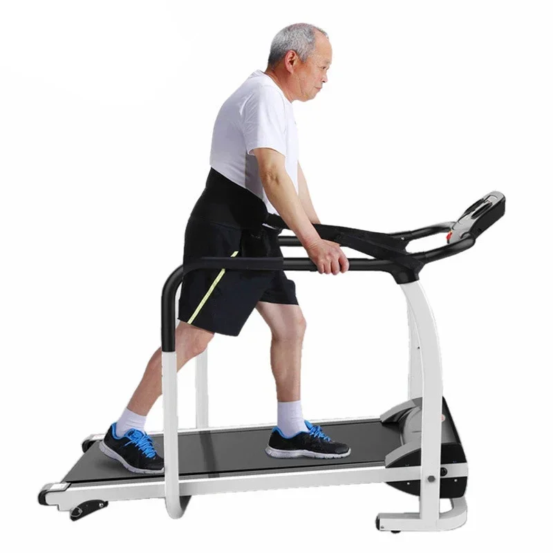 

Low speed treadmill for middle-aged and elderly people, folding armrests, electric fitness equipment, JD-168 folding treadmill