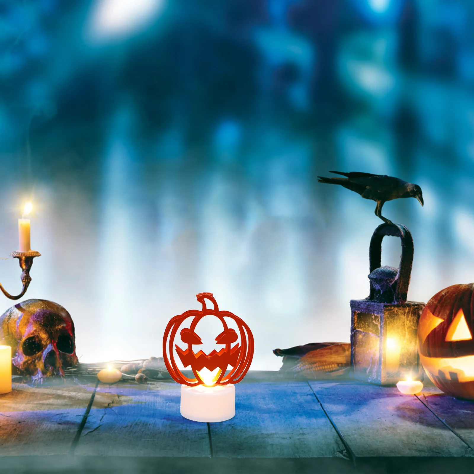 Рисунок 4 - Светодиодный фонарь в виде тыквы