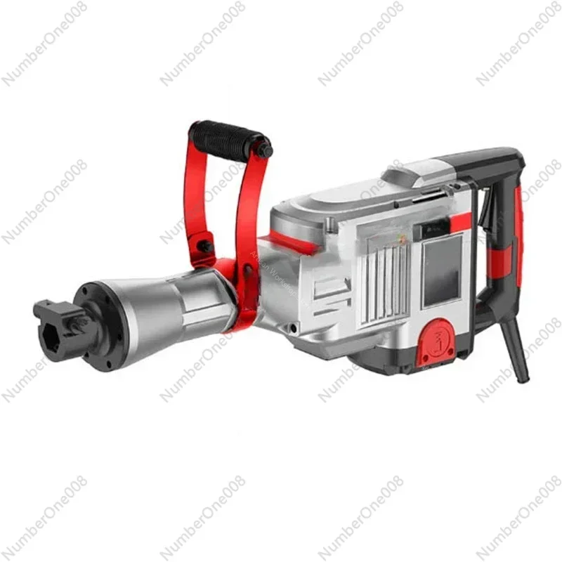 GT680 Concrete Breaker Jack Hammer Heavy Duty Electric Demolition Hammer Electric Pick Drill Breaker For Road Concrete Demolitio