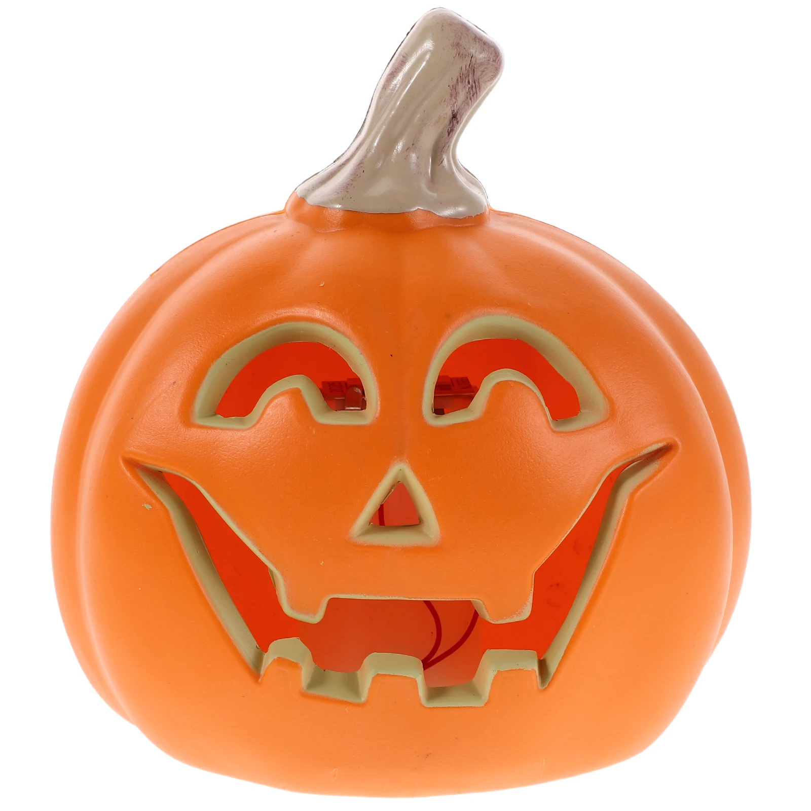 

Pumpkin Lights Lantern Decoration Halloween Tabletop Ornament Big Jack-o-lantern Plastic Decorative Pumpkins Without Battery