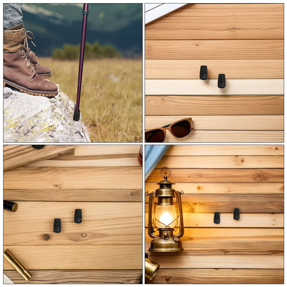 12 قطعة عصا للمشي استبدال نصائح 11 مللي متر الرحلات القطب عدم الانزلاق عصا للمشي قبعات التنزه القطب اكسسوارات عدم الانزلاق قصب نصائح