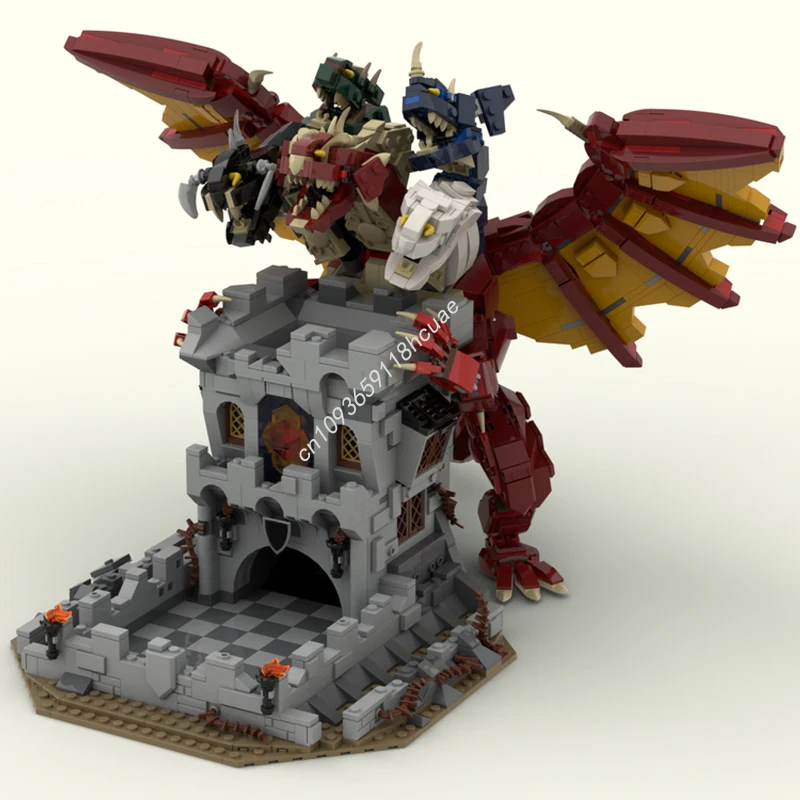 

2487pcs MOC Tiamat's Dice Tower Bundle Modular Buildings Model DIY Education creative Assemble Christmas Gift Building Blocks