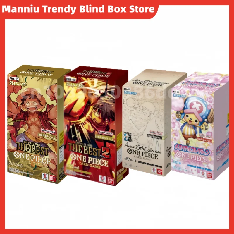 

100% натуральная Bandai One Piece Opcg Card Prb01 Prb02 Eb01 Eb02 японская версия коллекционные игровые карты игрушки карты сюрприз фанаты подарки