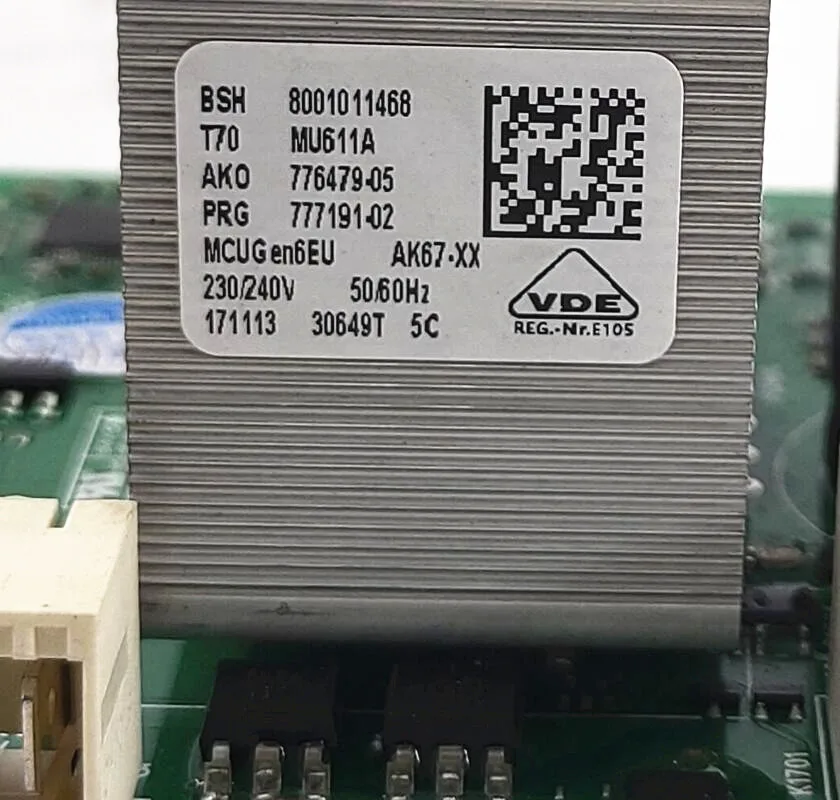 لغسالة سيمنز اللوحة الأم لوحة الكمبيوتر IQ300 IQ500 IQ700 8001011468 776479 -05 777191 -02 جزء الغسالة