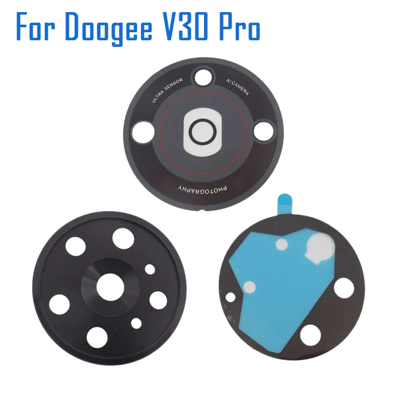 

New Original DOOGEE V30 Pro Rear Camera Decorative Parts With Foam Adhesive Back Camera Lens For DOOGEE V30 Pro Smart Phone