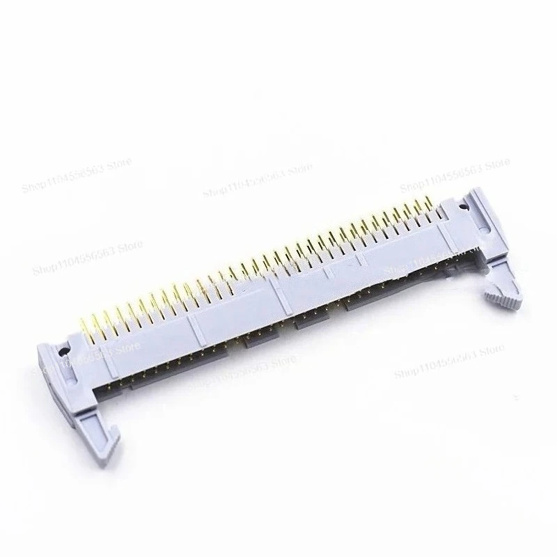 50pcs DC2-64P Straight Needle Gold-plated 3U Hook and Horn Socket