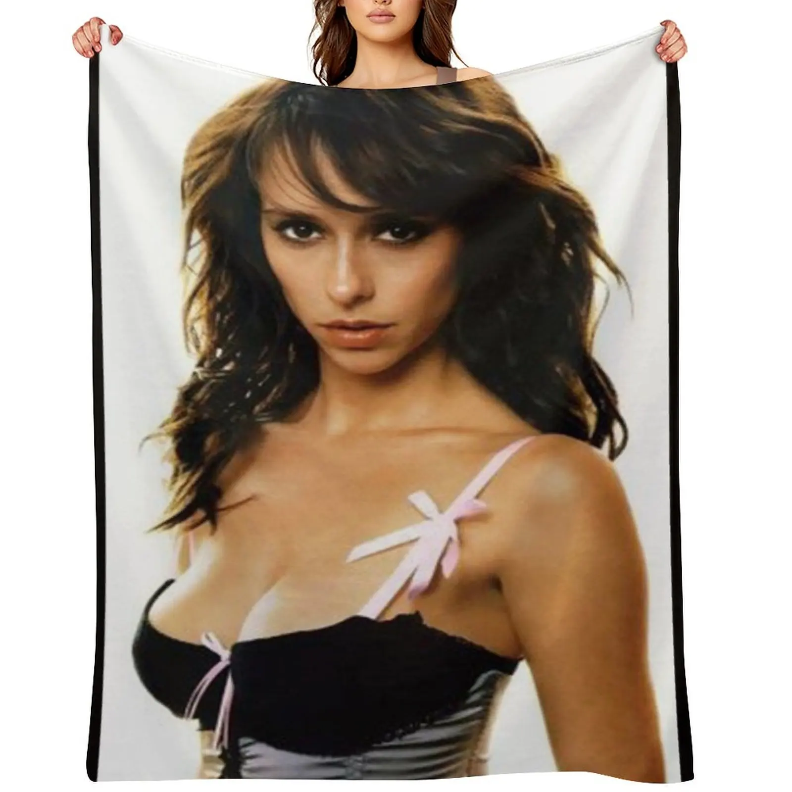 

Jennifer Love Hewitt - Poster Throw Blanket Plaid Picnic Comforter Summer Blankets