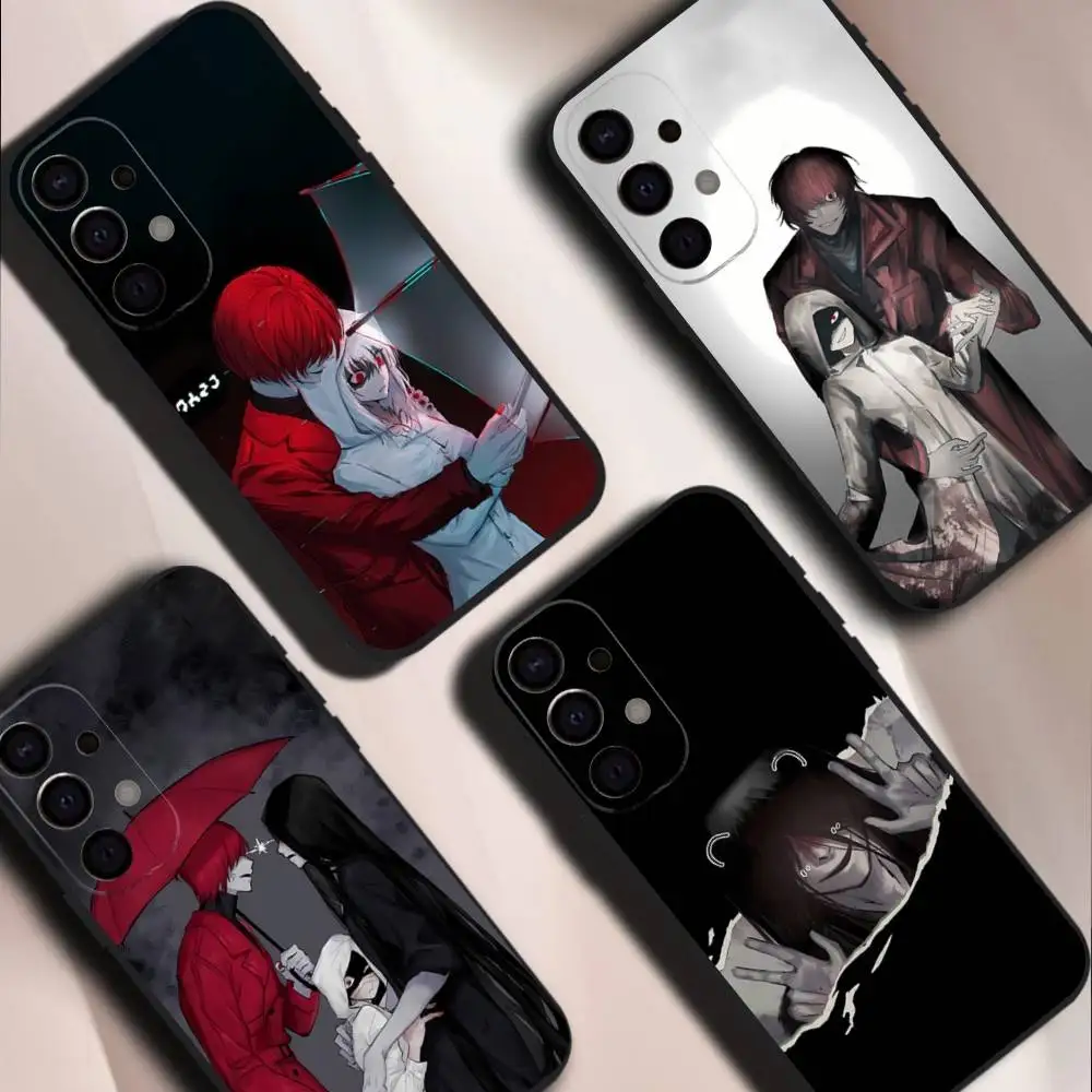 

H-HomicipherS For Samsung S26,S25,S24,S21,S22,S23,S30,Ultra,S20,Plus,Fe,Lite,5G Black Cover Phone Case