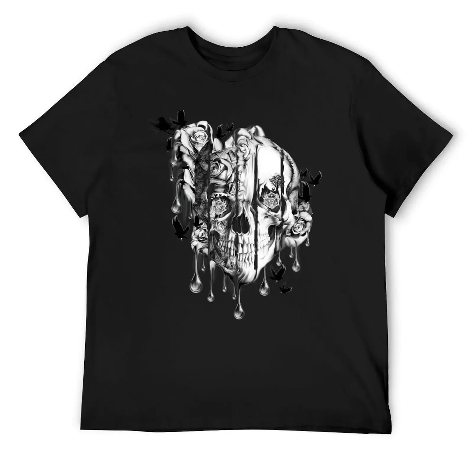 

Melt down T-Shirt vintage sports fans rapper graphic tees mens clothes