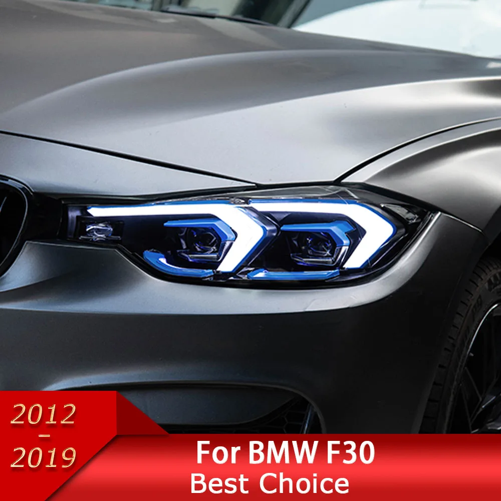 

Автомобильные фары для BMW 2012-2019 F30, светодиодные фары F31, фары 318i 320i 325i 328i 330i 335i DRL, автомобильные аксессуары