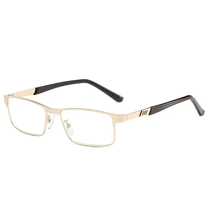 Titanium Frames Stylish Statemen Reading Glasses Men Women Smart Eyewear With Automatic Adjustment Simple Fashion High Quality