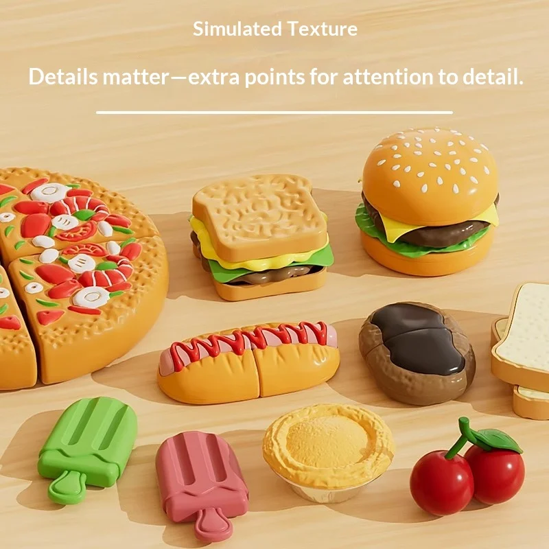 ألعاب ألغاز ماك برجر الكبيرة للأطفال، منتجات ساخنة للعام الجديد للأولاد والبنات من 3 إلى 6 هدية عيد الميلاد في المخزون