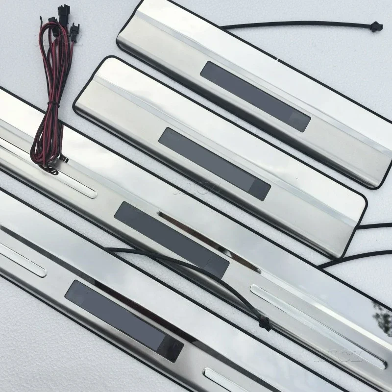 

For Volvo XC60 2008 - 2017 Car Accessories Stainless Steel Car Stickers Auto Door Sill Pedal Welcome Scuff Plate Cover