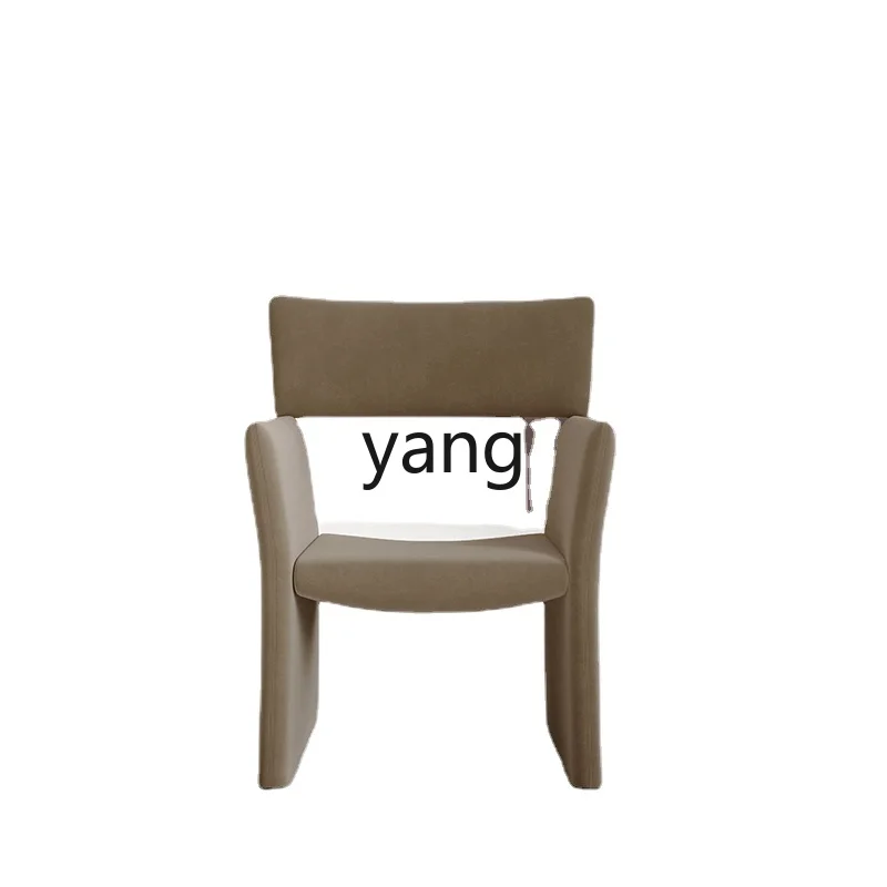 

Yjq Sales Office Reception Dining Chair Simple Style Restaurant Light Luxury Living Room Home with Backrest Leisure Coffee Chair