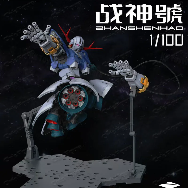 New ABAWAKONG 1/100 MG MSN-02 Zeong RG Enlarged Version Assembly
