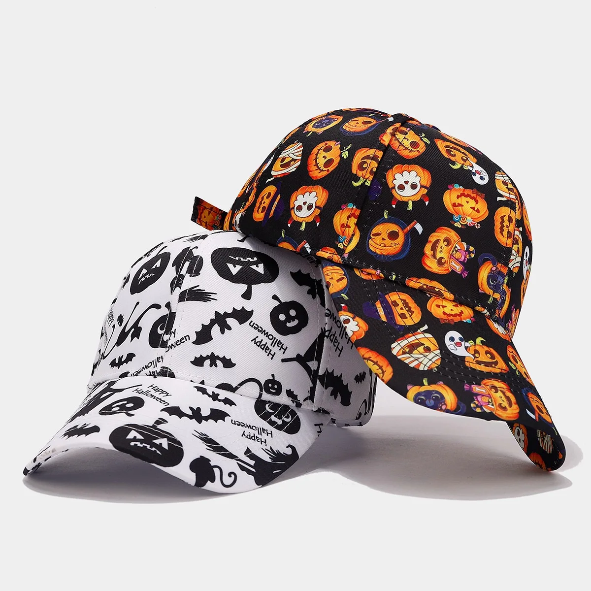 Halloween baseball cap, suitable for outdoor leisure, with sun protection function. Fashionable in style  It is very popular
