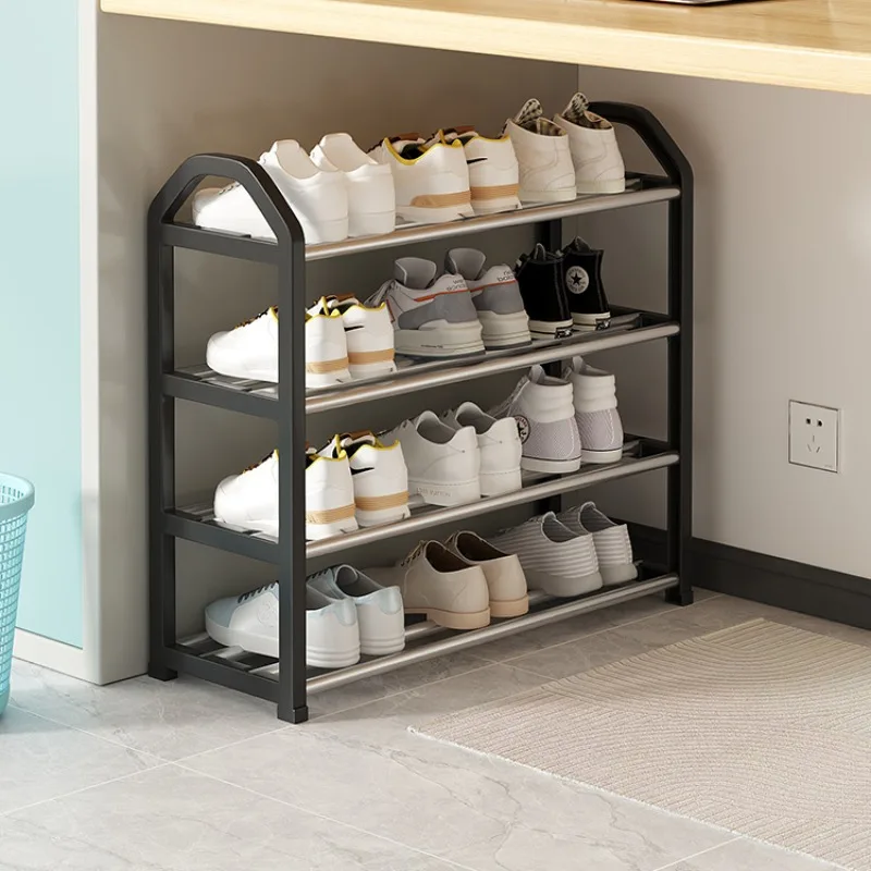 

Easy Shoe Rack Small Narrow Dustproof Shoe Cabinet Home Entrance Economical Rental Housing Storage Tool Entry Level Space Saving