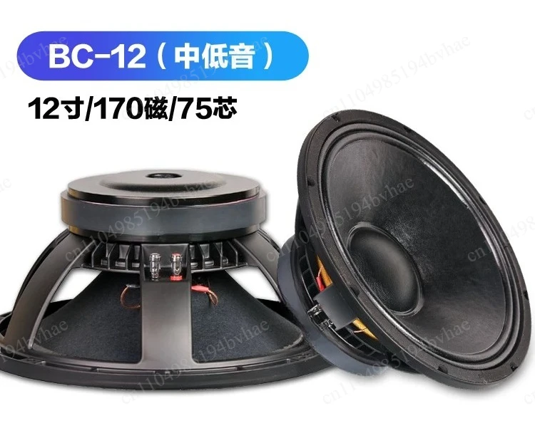

12/15 Inch 75 Core 190 Magnetic Bass Unit 500W Mid Low Frequency Speaker, Suitable for KTV Stage and Outdoor Use