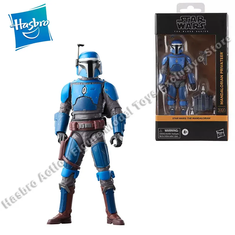 In Stock Hasbro Star Wars Black Series Mandalorian Privateers Suit Action Figures Model Toys Mobile Robot Model Collectible