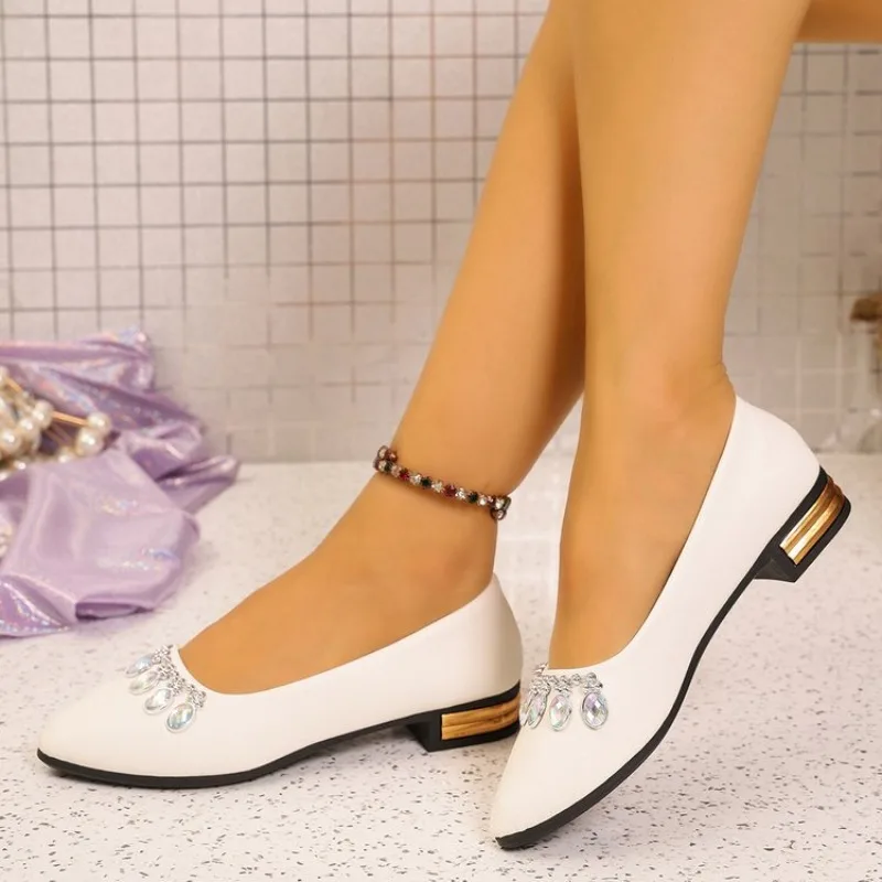 Women Flats Pointed Toe Ballet Shoes Plus Size Flat Sneakers Women Fashion Slip-on Loafers Outdoor Shoes for Women - view 4