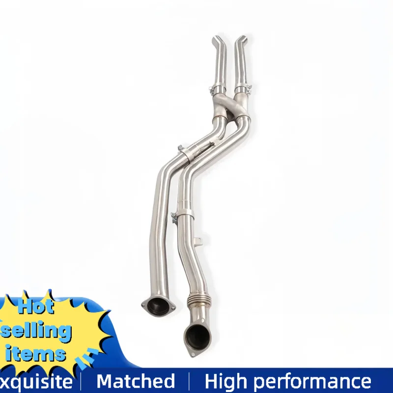 

Exhaust System Middle Pipe for BMW M3 M4 G80 G82 G83 2021-2024 Exhaust Pipes Equal Length Z Pipe Optimizes Vehicle Performance