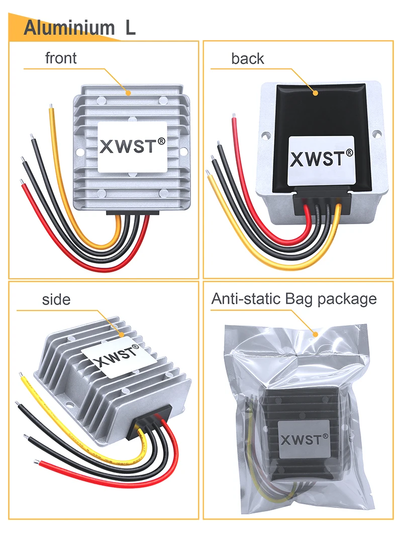 XWST DC DC Konstantstrom-Batterieladegerät 9-35 V 12 V 24 V bis 12,6 V 14,5 V 5 A 8 A 12 A 15 A 22 A Lithium-Blei-Säure mit Wasserdicht – Detail 6