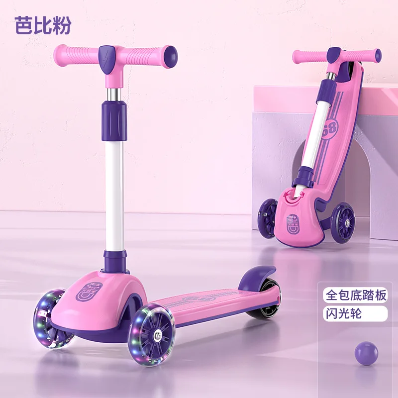 Scooter crianças 1 a 3 a 6 a 12 anos de idade menino menina criança bebê scooter de pedal