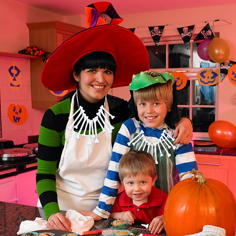 12 قطعة محاكاة الهالوين العظام البلاستيكية تأثيري الدعامة نموذج واقعي اللعب منزل مسكون الرعب الديكورات المنزل مجوهرات الحفلات العرض