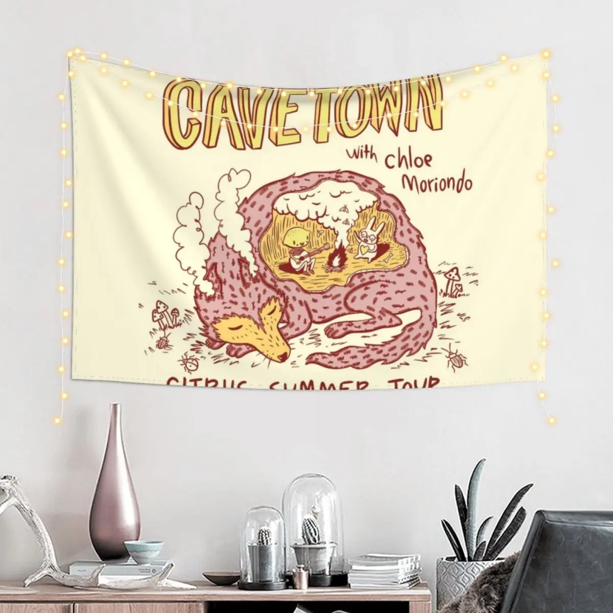 COUNTRY TOADS TAKE ME HOME Tapestry Room Decoration Aesthetic Decoration Bedroom Room Design Tapestry