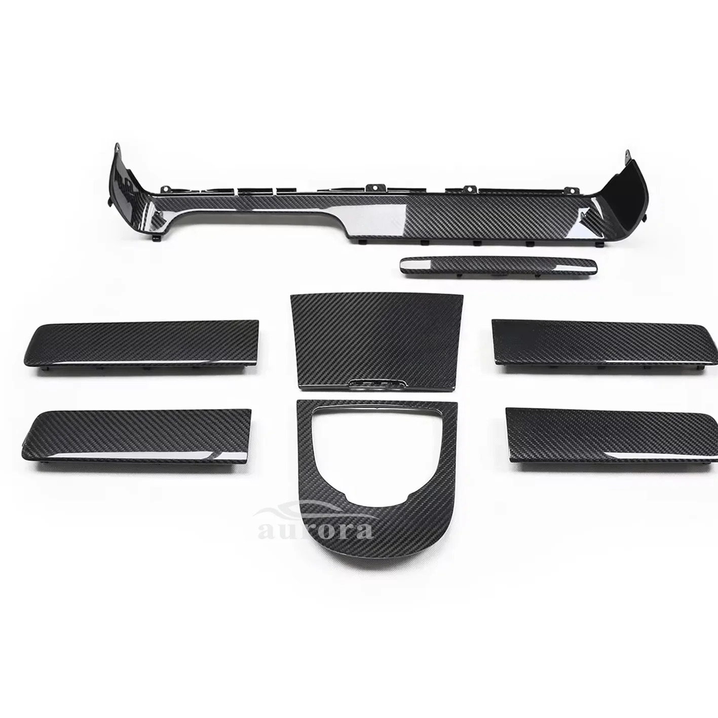 

Car Interior Modification Upgrade With Dry Carbon Fiber Interior Console Suitable for Merc edes Benz G-Class W464 AMG G63