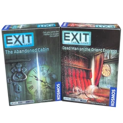 Dead Man on The Orient Express | Exit: The Game - A Kosmos Game | Family-Friendly, Card-Based at-Home Escape Room Experience for