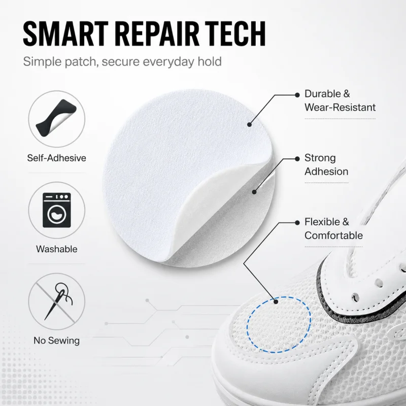 Toppe Autoadesive Bianche per  - Care For Sneaker recensione e prezzo