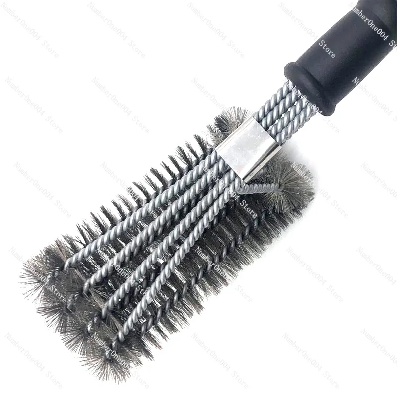 1. 18‑Inch Four‑Head Barbecue Cleaning Brush, Oven Grill Wire Cleaning Brush BBQ Tool