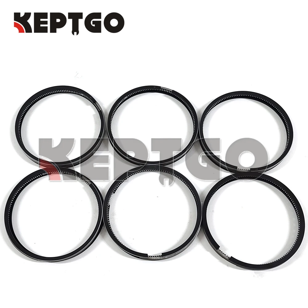 6 Set S6S Piston Ring STD 6-cylinder 94mm For MITSUBISHI