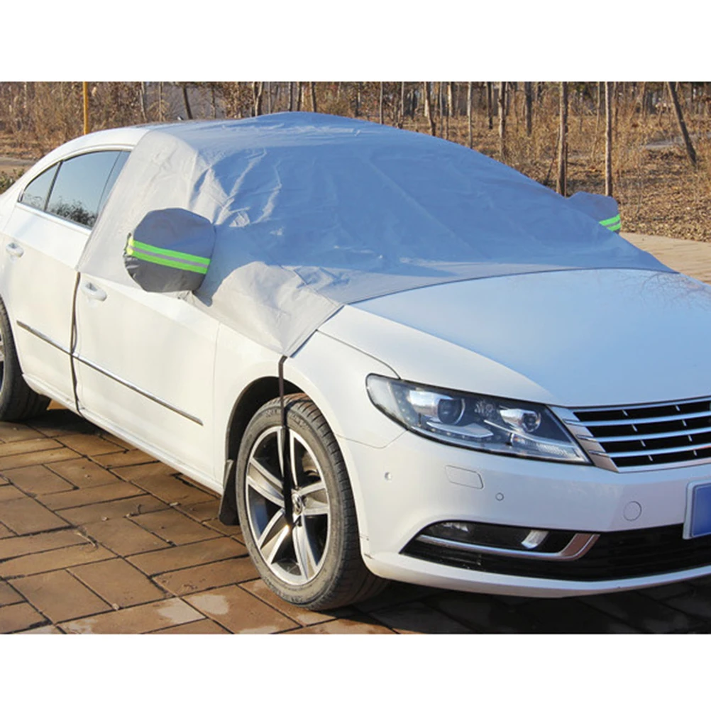 

Car Cover Sun Visor Windshield for Snow Thick Section Ice Grey Winter Protector