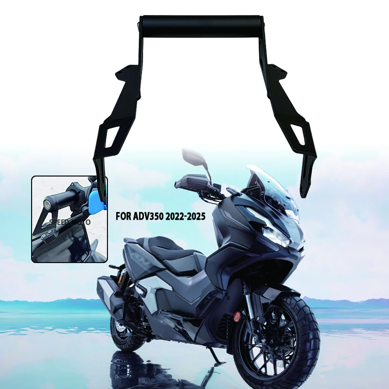 

Fit For Honda ADV350 ADV 350 adv350 2021-2023 2024 2025 Motorcycle Accessories Phone Holder Stand GPS Navigation Plate Bracket