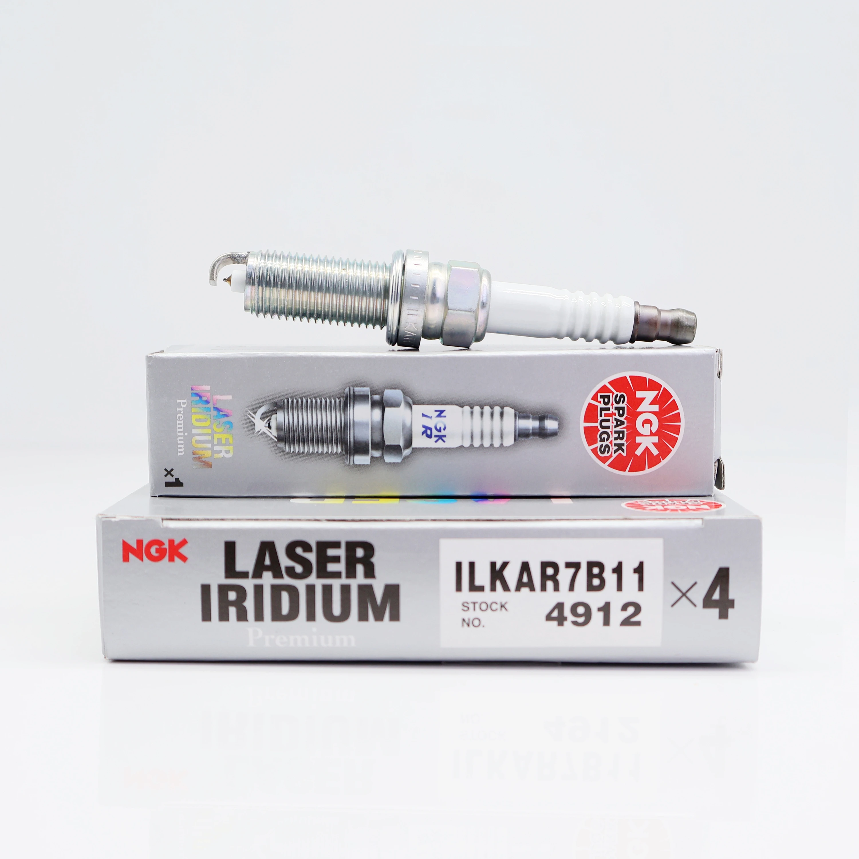 NGK Laser Iridium Spark Plug ILKAR7B11 4912 Original Genuine Product for LEXUS, TOYOTA OEM:9091901253